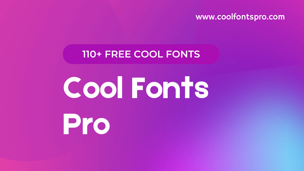 Cool Fonts Cool Font Generator Cool Font Generator Cool Fonts - www ...